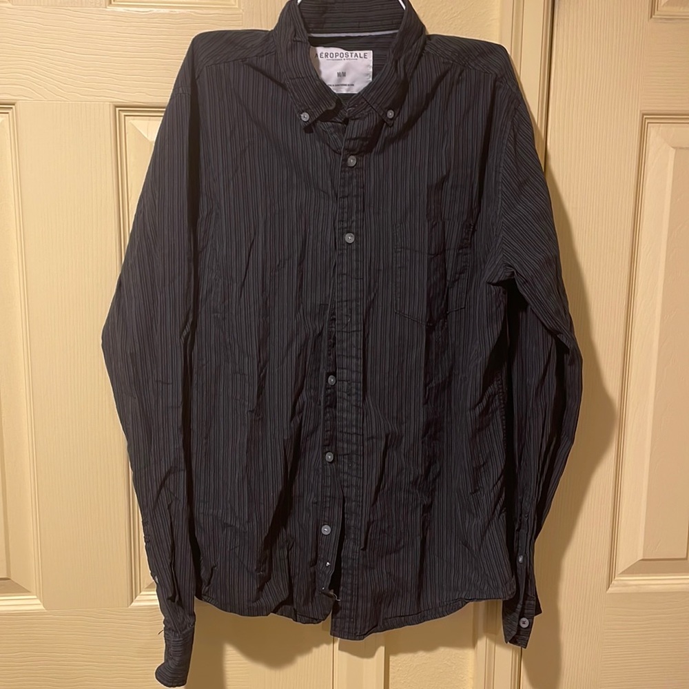 Aeropostale. M. Long Sleeve Button Down Dress Shirt. NWOT